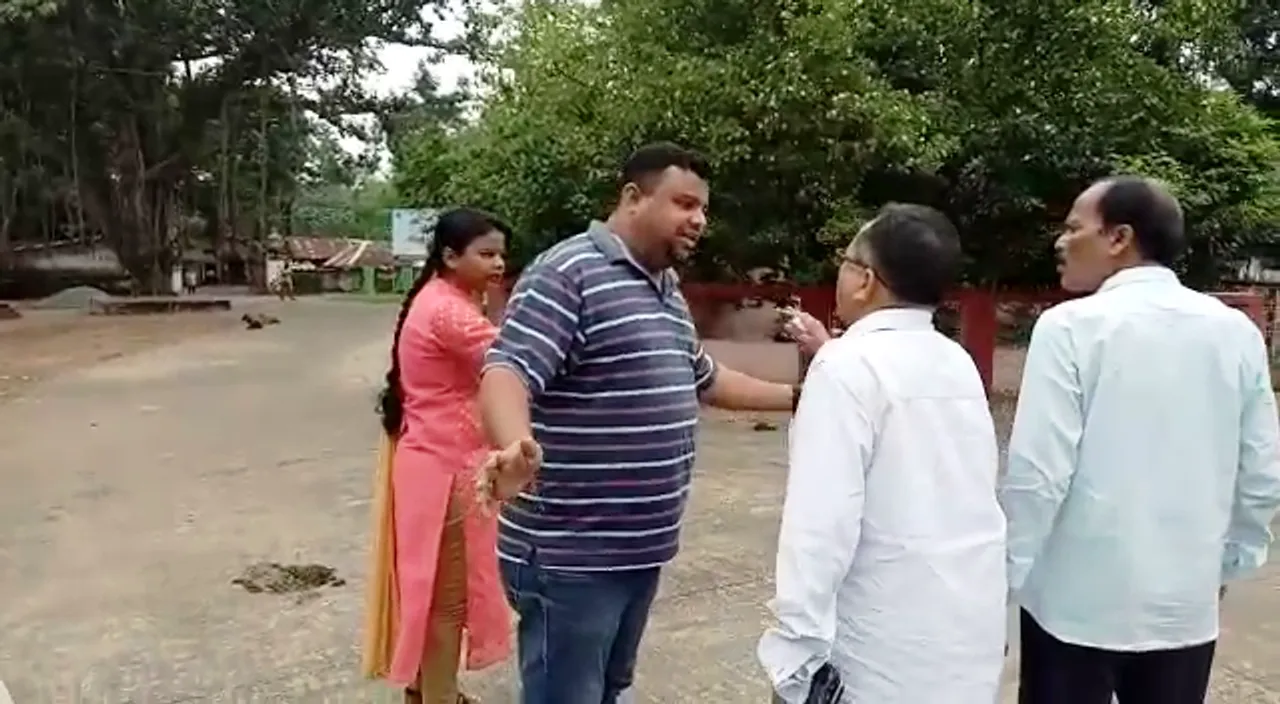  [Watch] Odisha MLA, woman Tehsildar face-off over eviction   