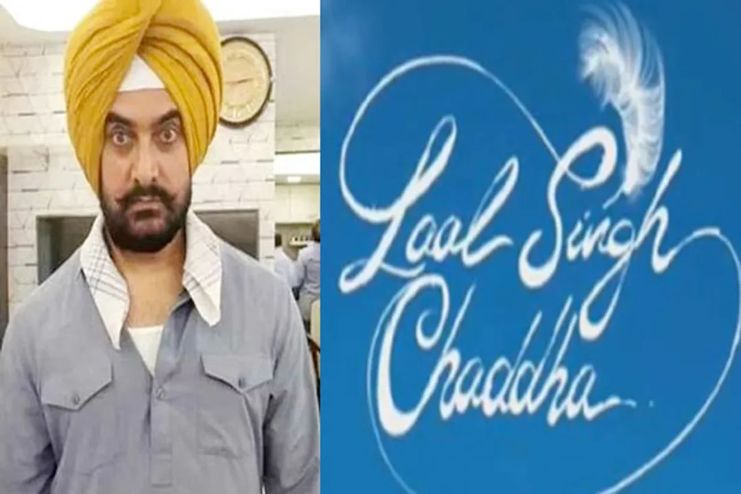  Aamir unveils logo of 'Laal Singh Chaddha'