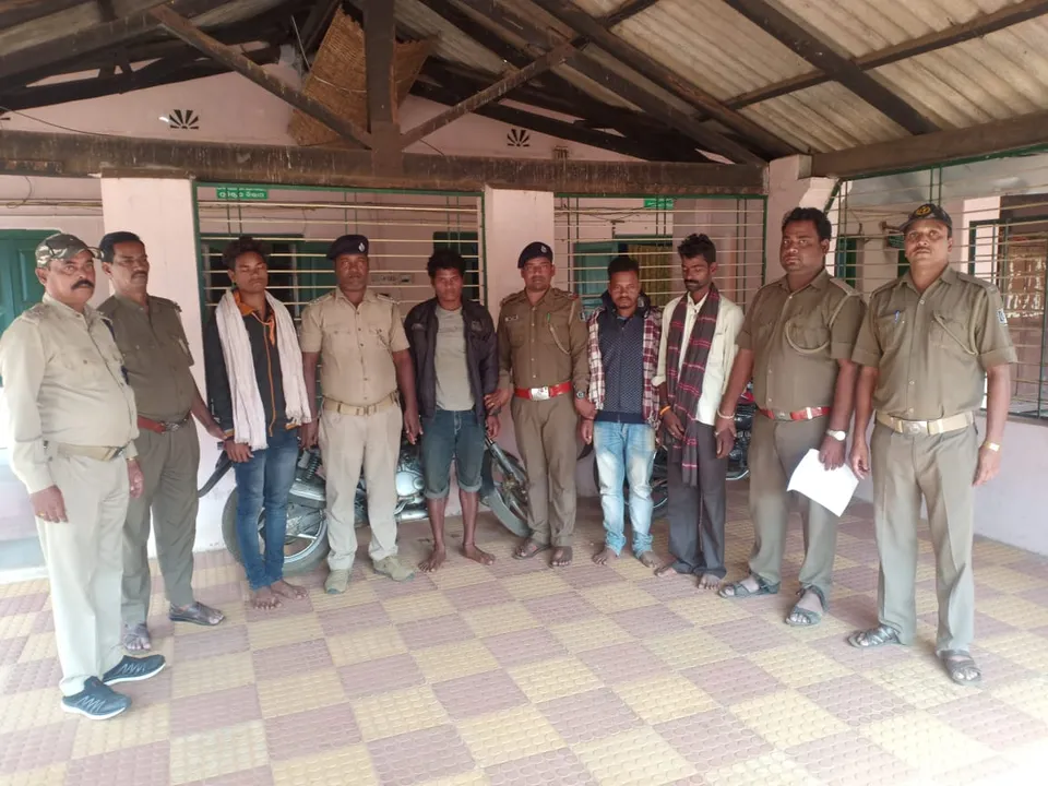  6 smugglers nabbed for illegal trade of pangolin scale in Odisha