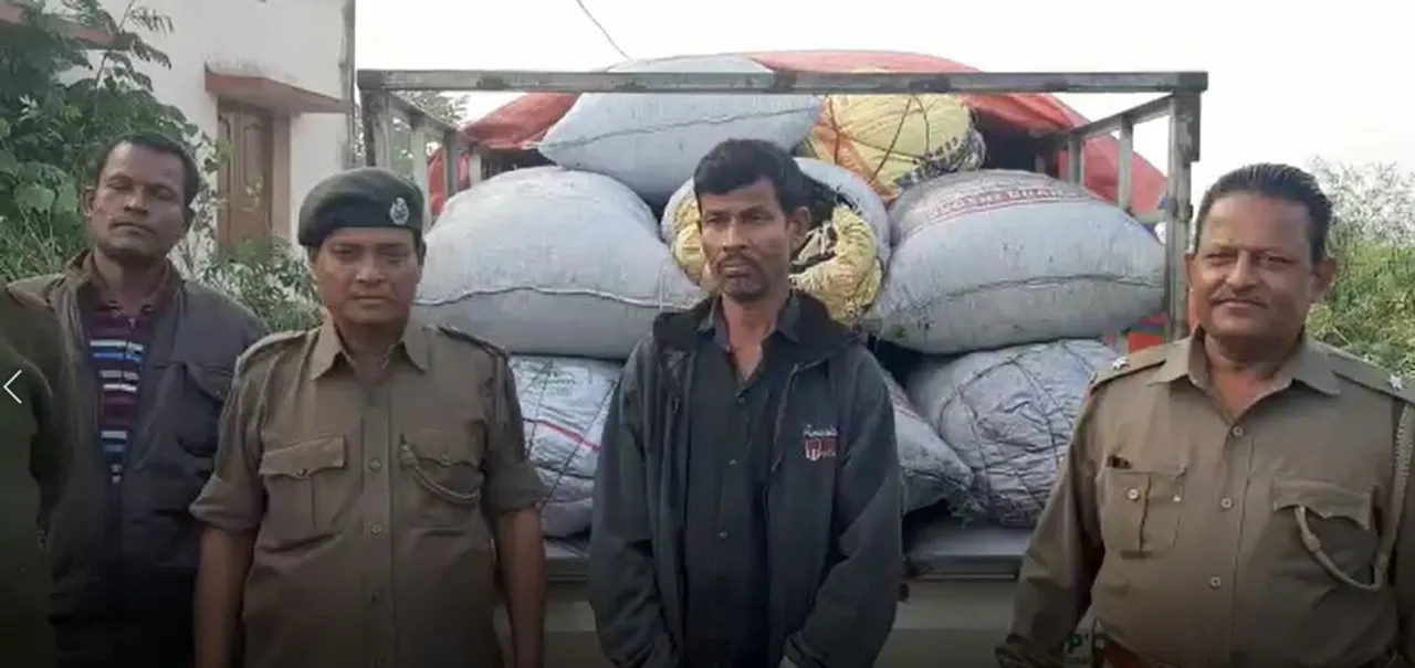  Man held in Odisha's Cuttack for transporting charcoal illegally