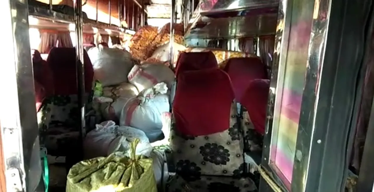  Smuggled snails seized from Kolkata-bound buses in Odisha; 6 held