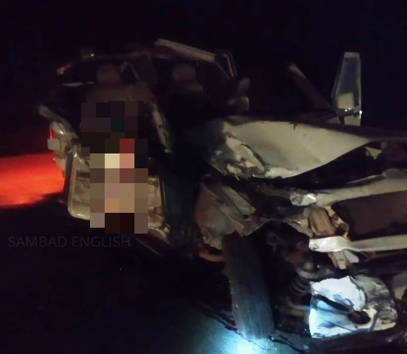  Four killed, 6 injured as bus, SUV collide head-on in Odisha's Angul