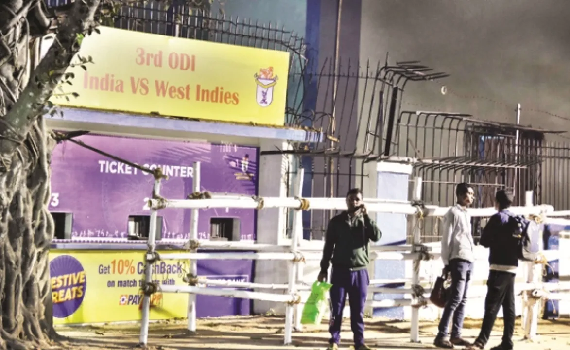  Barabati ODI: Fans make beeline, spend sleepless night for tickets