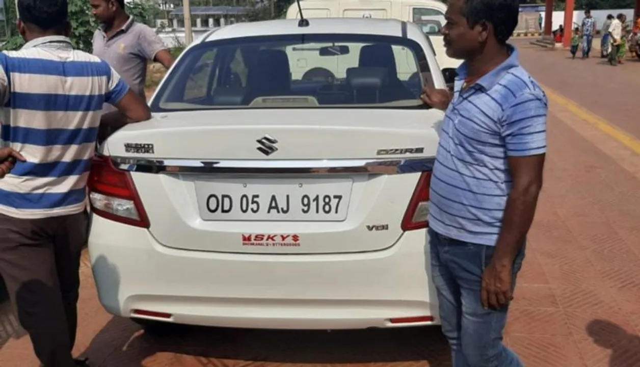  Baby girl locked inside car by parents rescued in Odisha's Dhenkanal