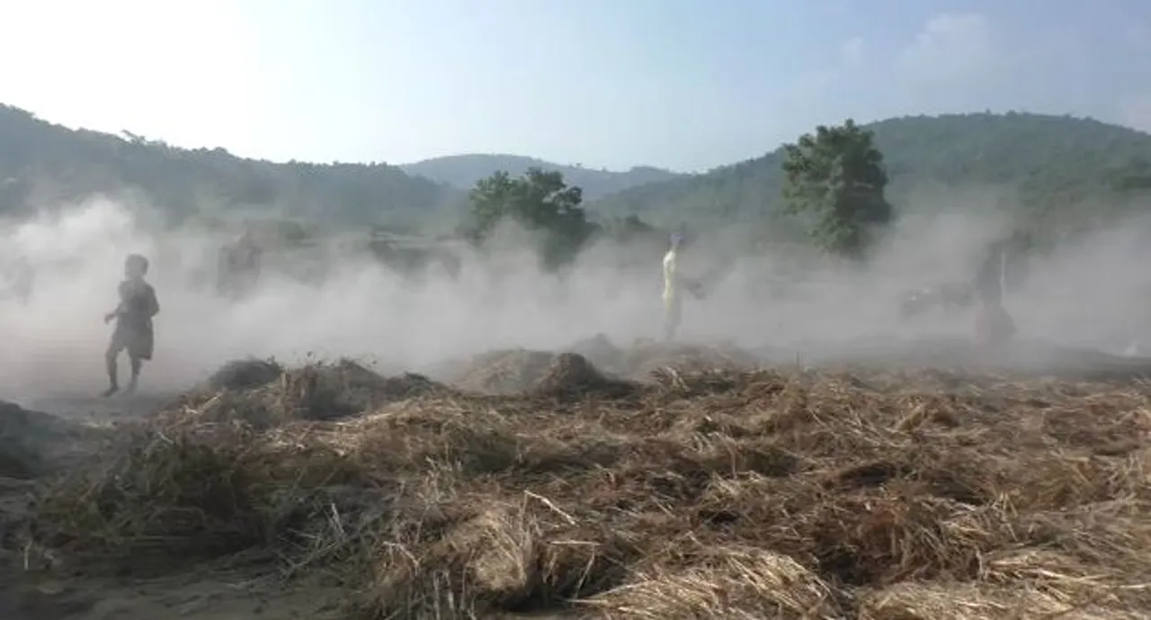  Millet worth Rs 3 lakh set on fire in Odisha's Koraput