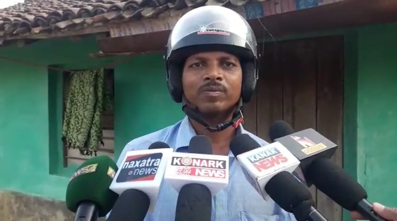  Odisha farmer fined for riding two-wheeler without seat belt