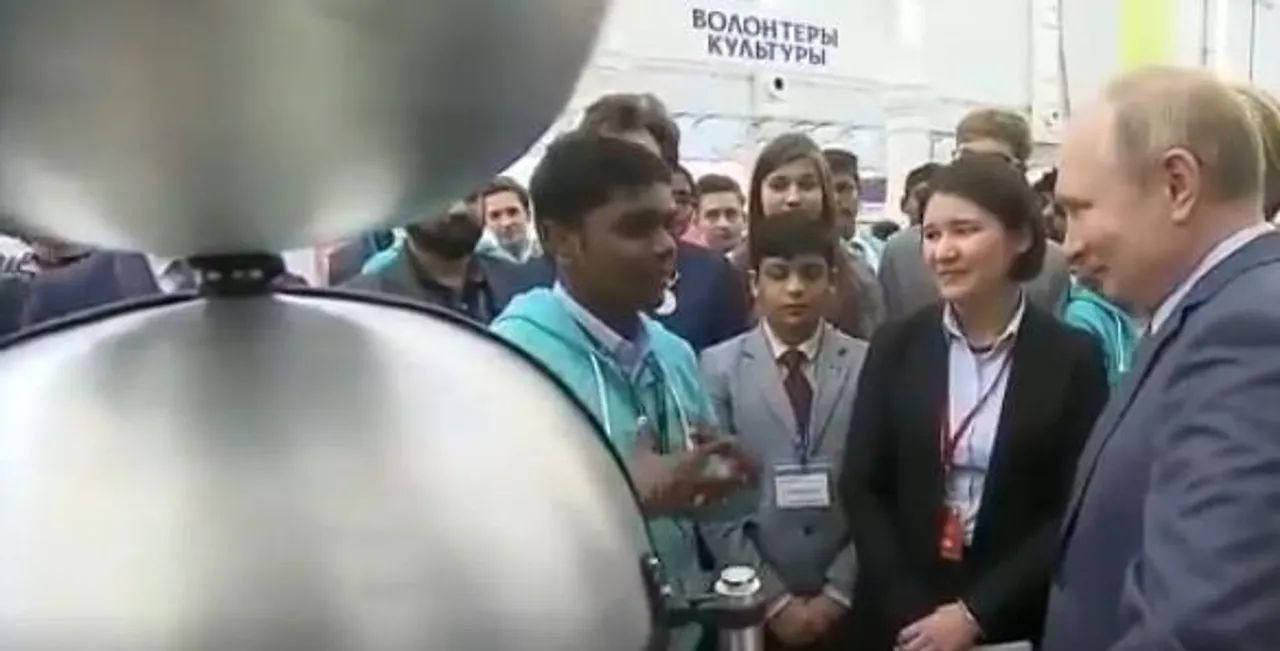  [Watch] Russian President praises Odisha boy's innovation