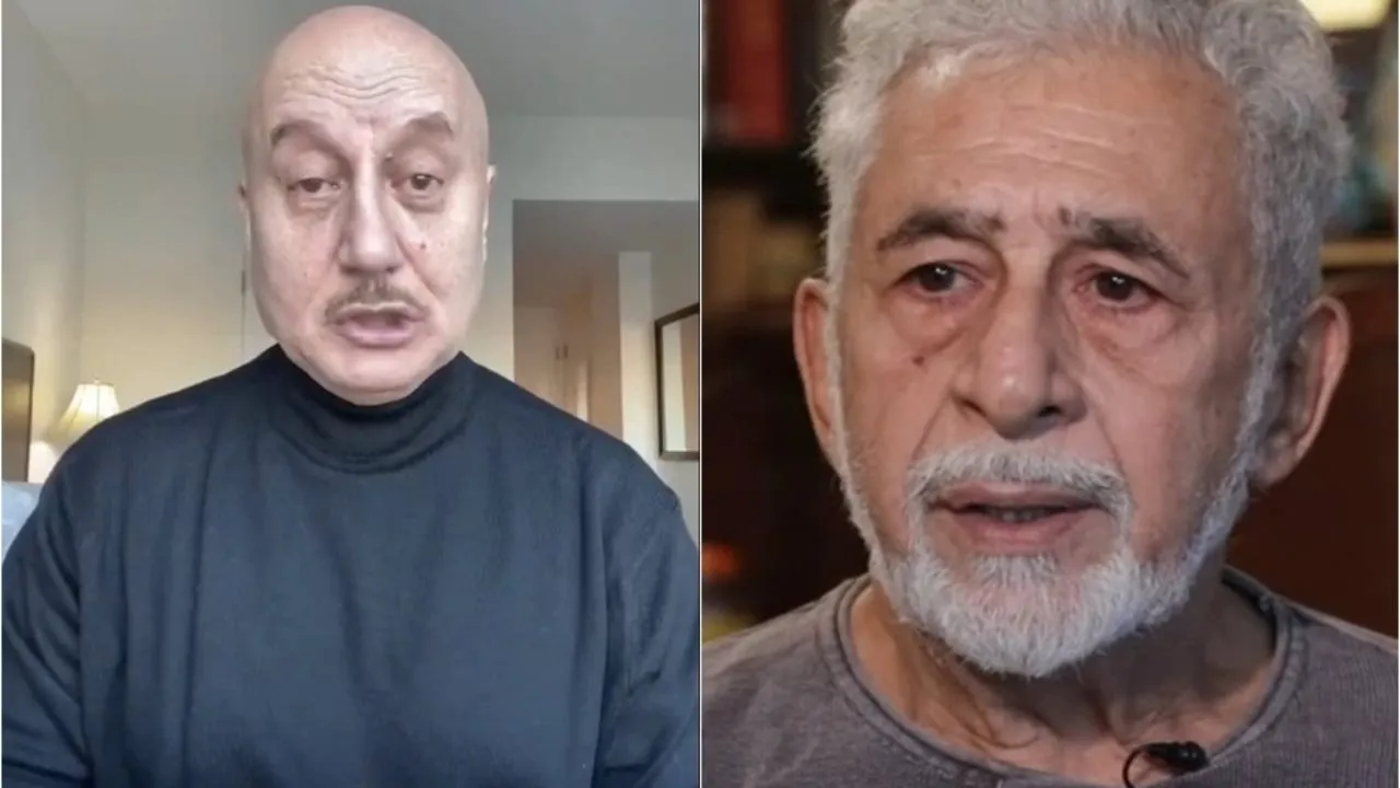  Naseeruddin Shah is 'frustrated': Anupam Kher's retort to 'clown' jibe