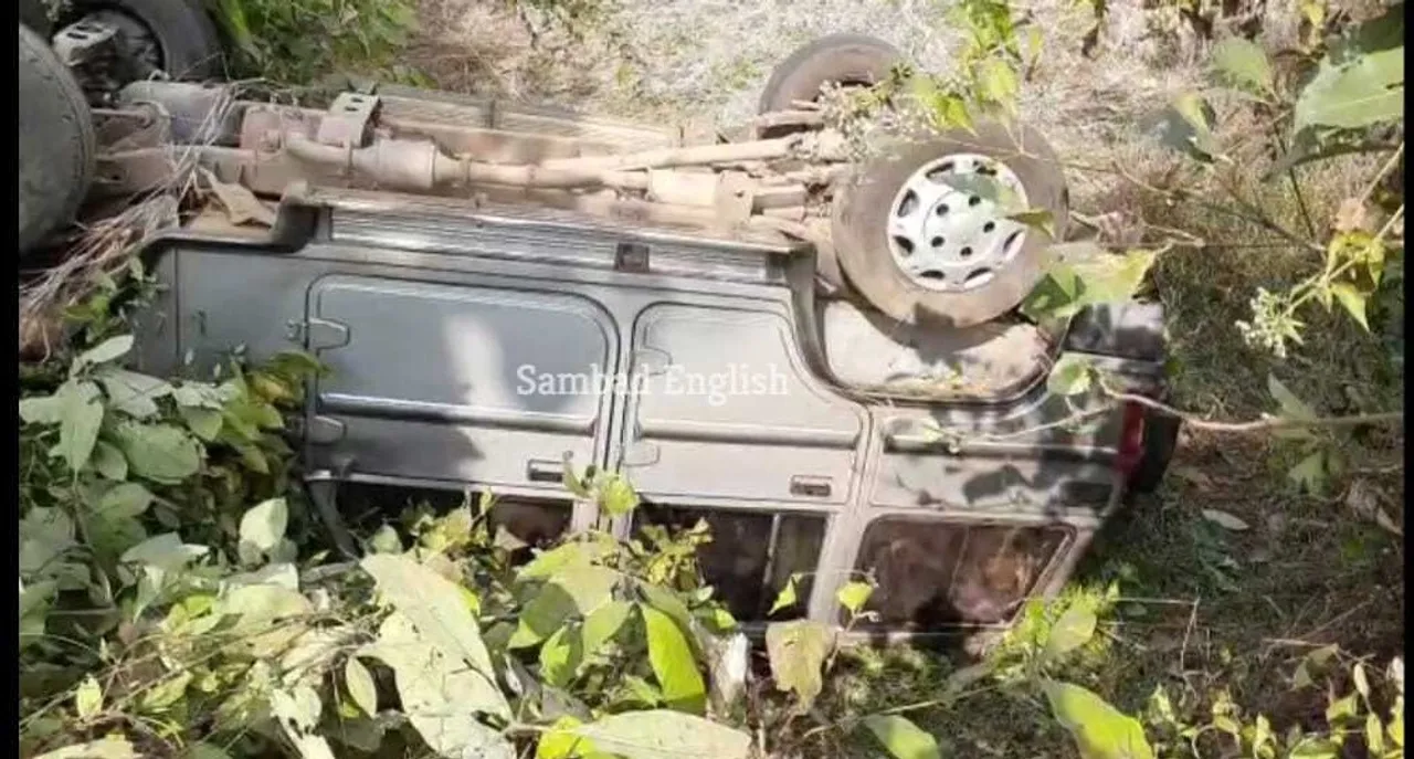  Close shave for Odisha SP as car overturns