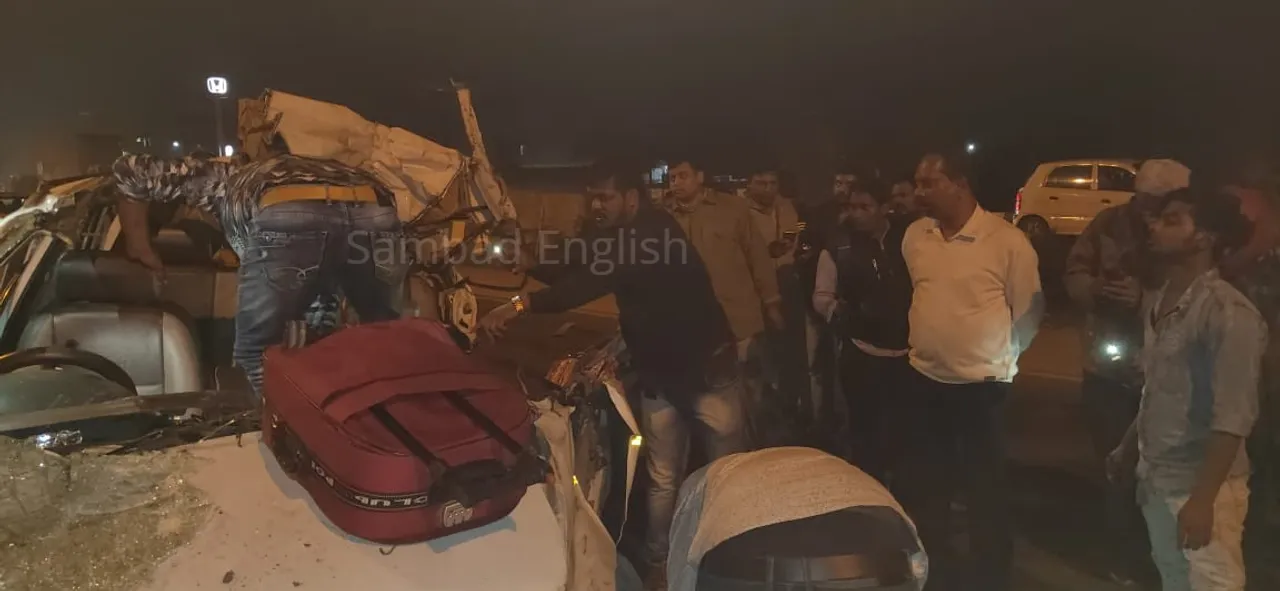  Tragic! Two dead, over 10 injured in road mishap in Bhubaneswar