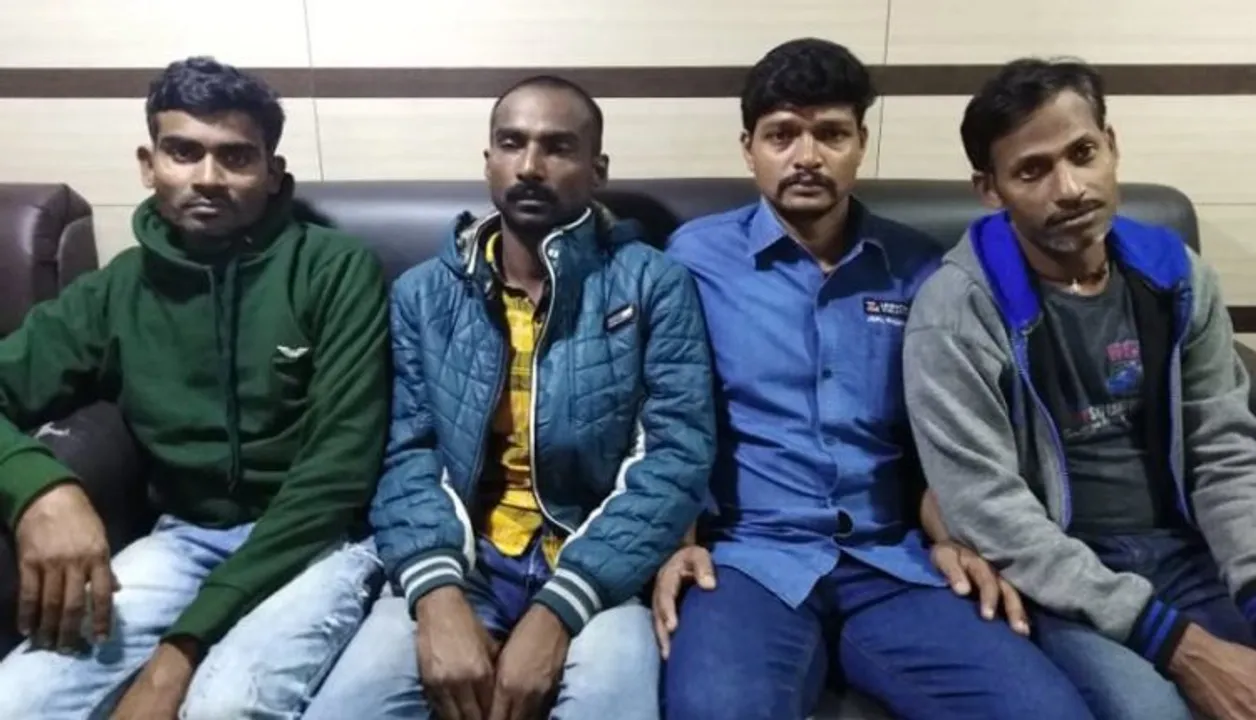  Four stranded Odisha labourers return home from Sri Lanka