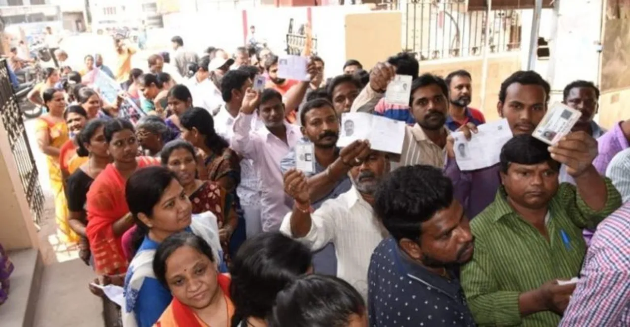  Polling underway for local body elections in Telangana