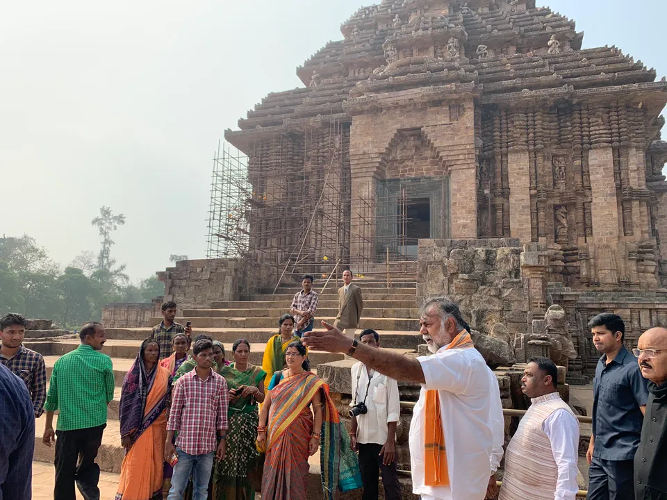  Union Min to take up Konark temple conservation issue with ASI