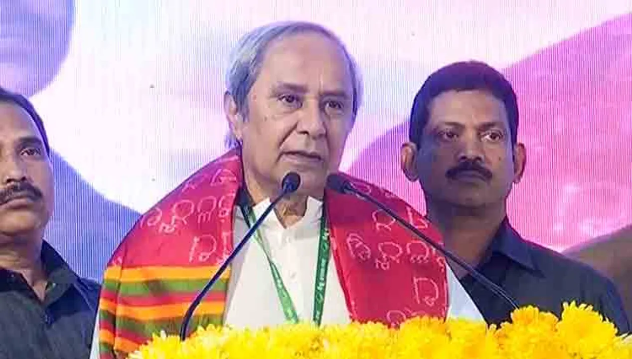  Naveen re-elected as BJD Chief for eighth time