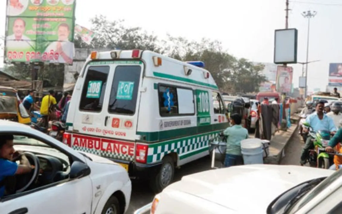  Ambulance corridor still a distant dream in Odisha capital