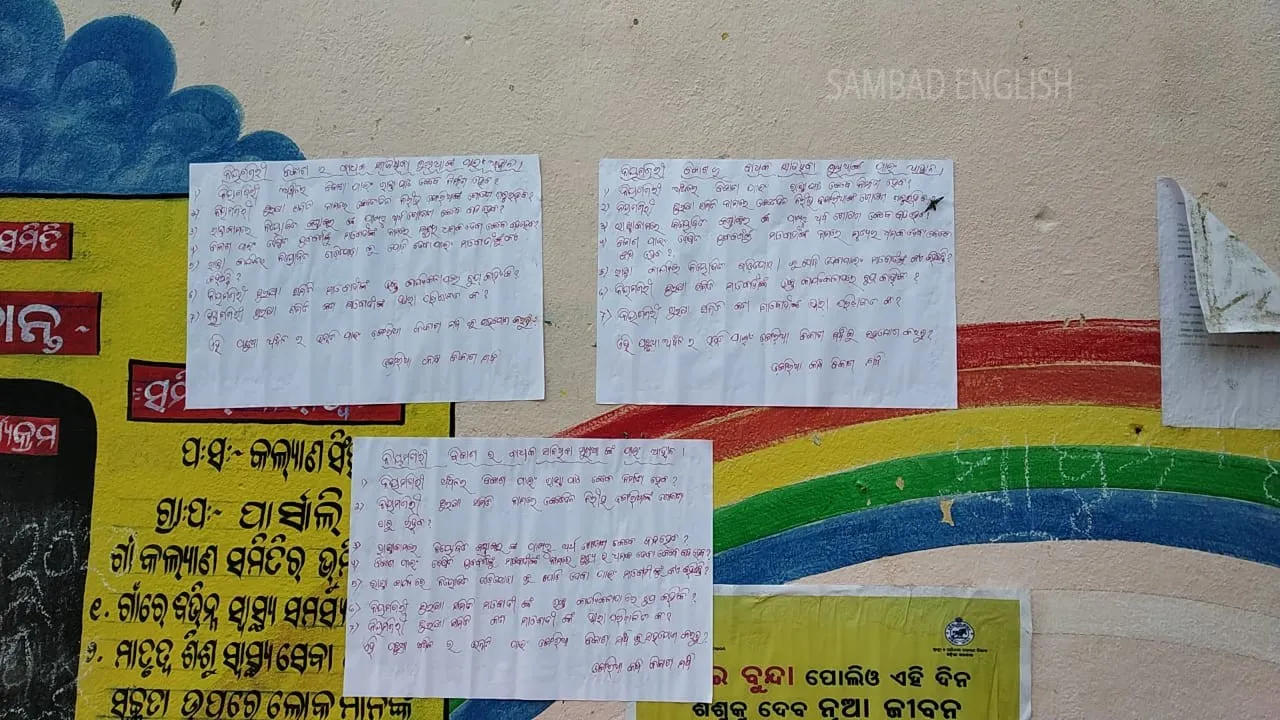 Anti-Maoist posters surface in Odisha's Rayagada