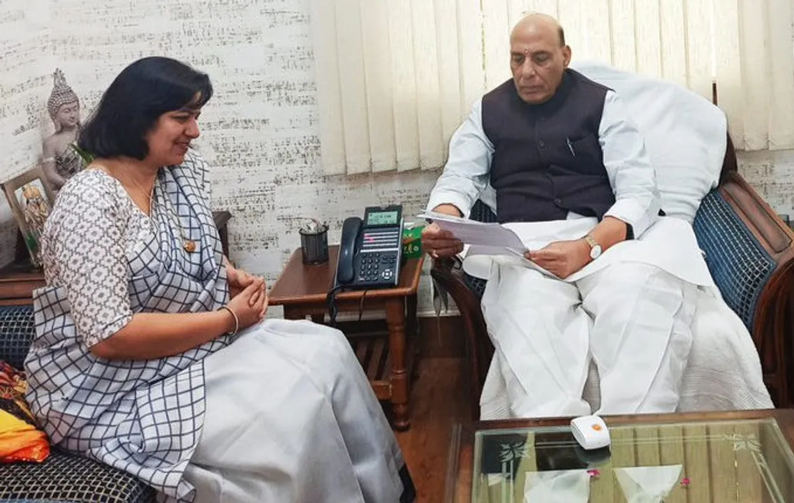  Odisha MP urges Rajnath to allow for a drain inside 120 Battalion