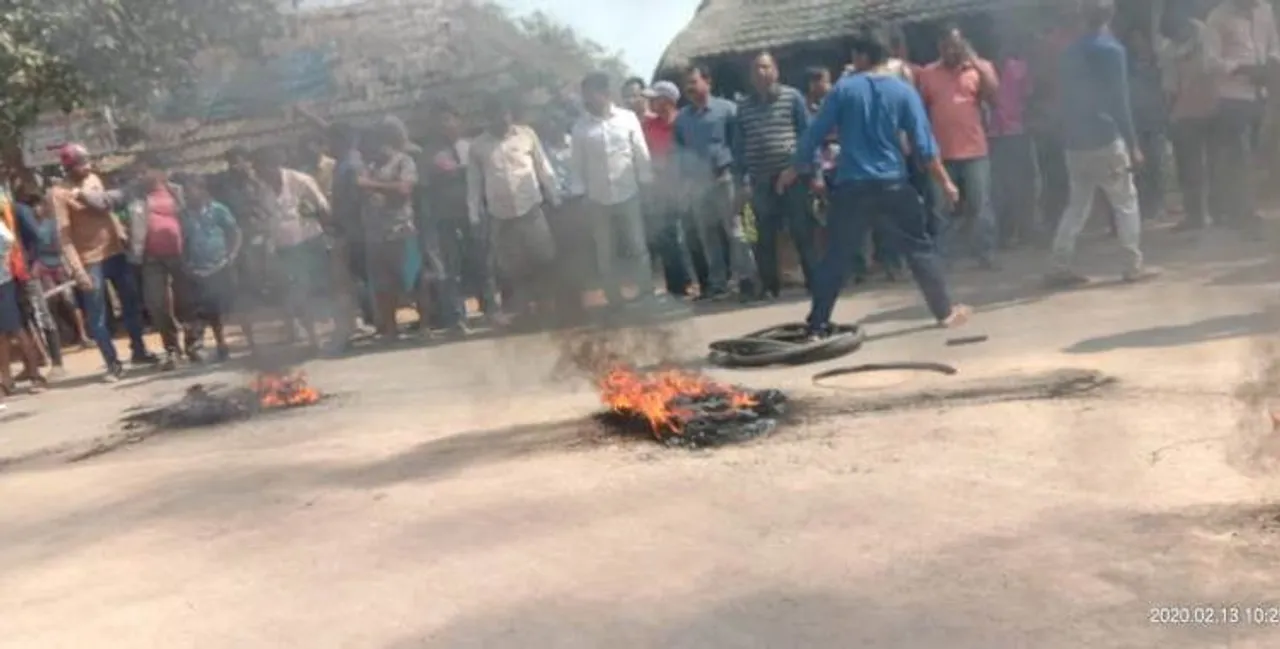  Locals stage protest over youth’s murder in Odisha’s Balasore