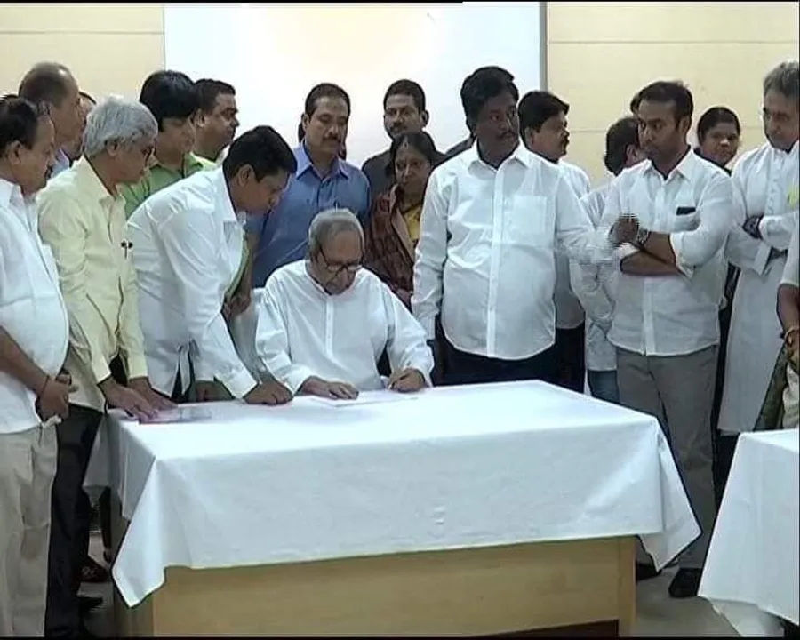  BJD Organisational Polls: Naveen files nomination