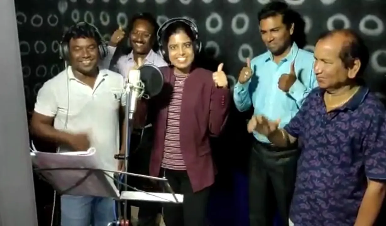  [Watch] Odisha woman IPS officer records Santali song for football tournament