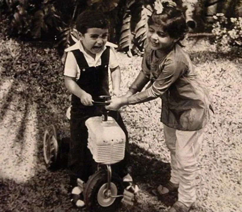  Sister Shweta posts cute throwback photo to wish Abhishek Bachchan