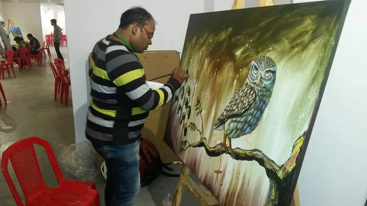  SWAYAM art workshop being held in Odisha Capital