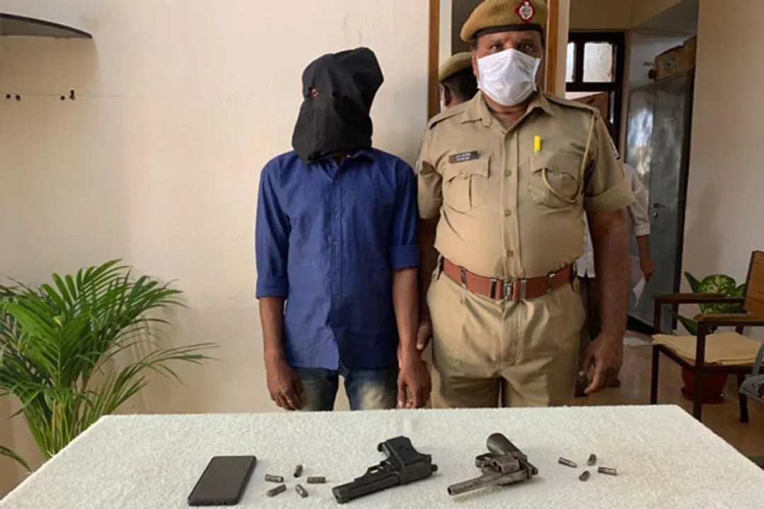  Gunrunner arrested from Odisha Capital