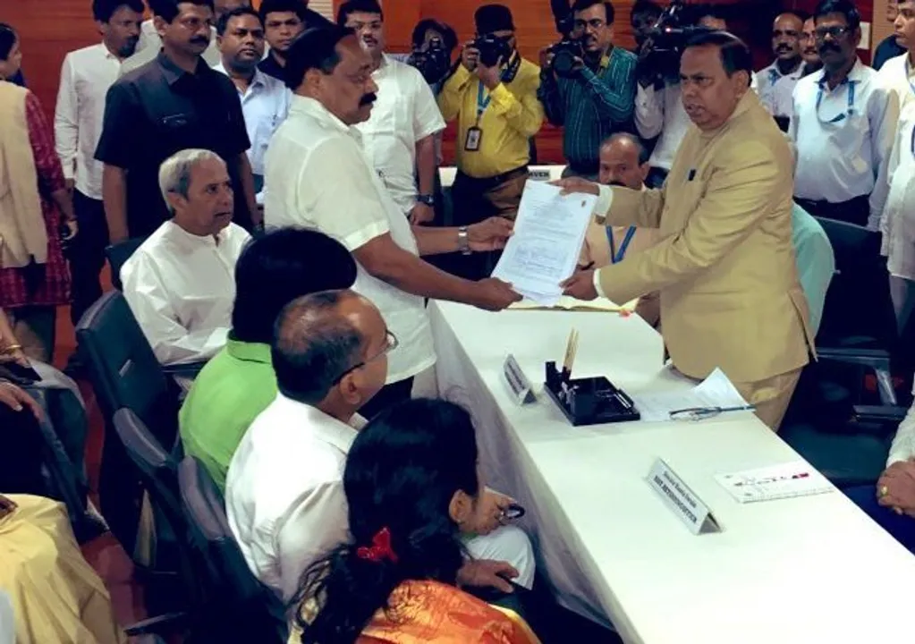  BJD candidates file nomination for Odisha Rajya Sabha polls