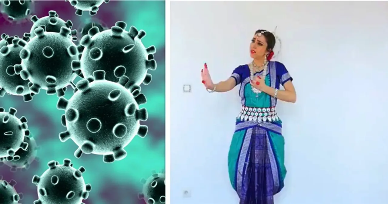  [Watch] French dancer’s COVID-19 awareness message through Odissi
