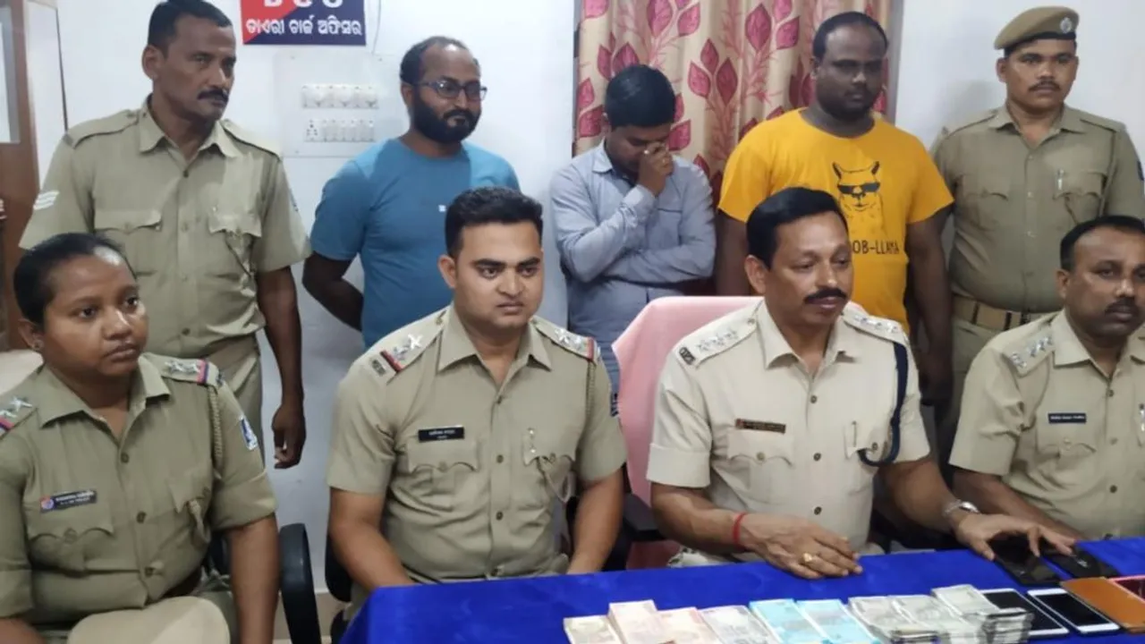  Three held for online cricket betting in Odisha’s Rayagada