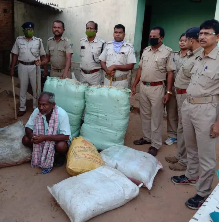  1.04 quintals of ganja seized in Odisha’s Boudh, one held