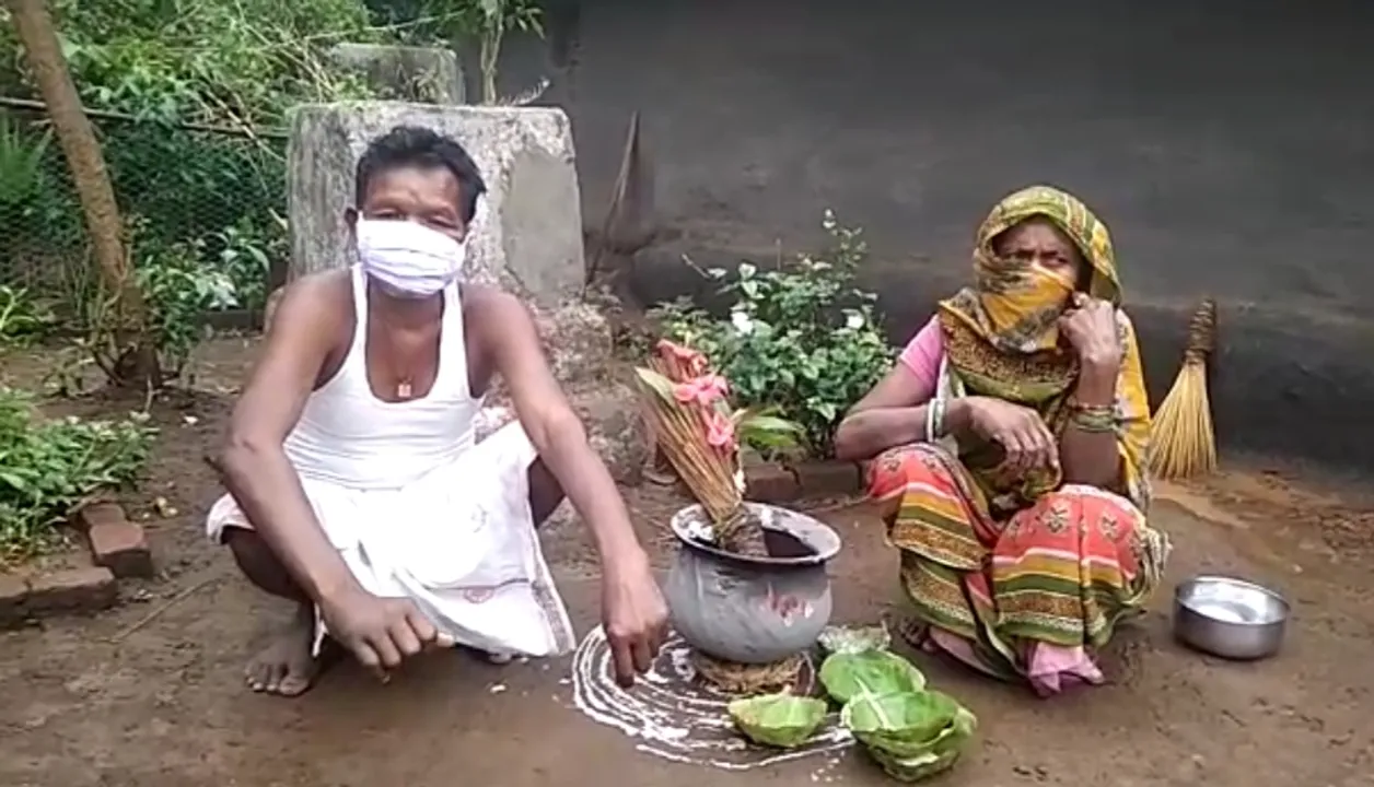 Superstition! Odisha villagers perform puja to keep COVID-19 at bay