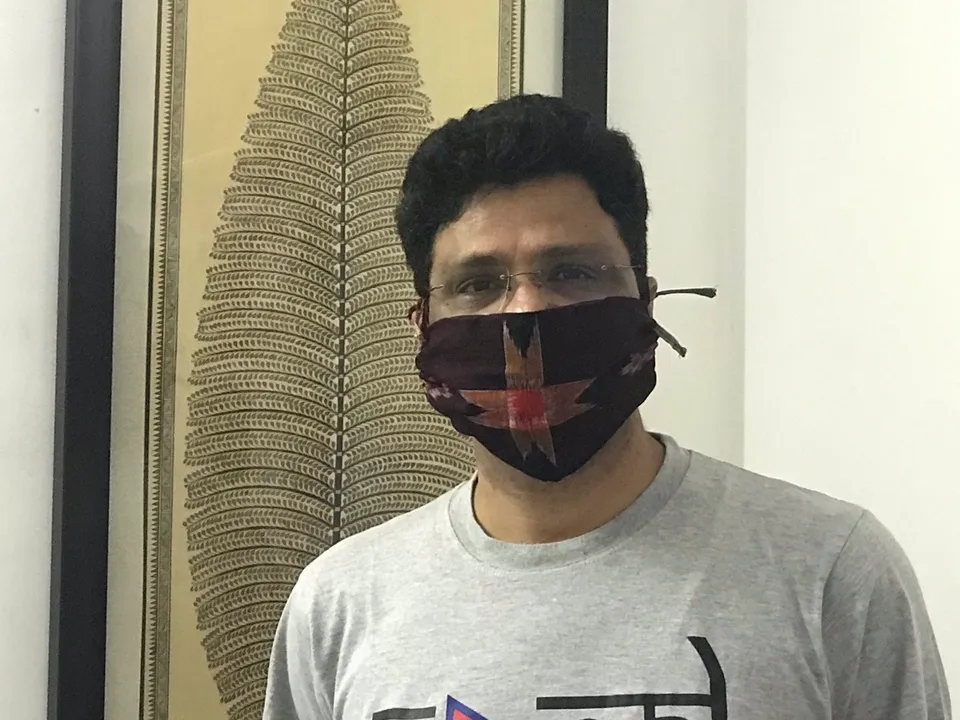  Odisha IAS couple shares DIY home-sewn COVID-19 face masks