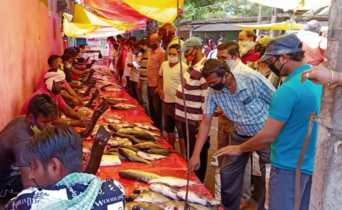  Lockdown restrictions go for a toss in Odisha's Rourkela