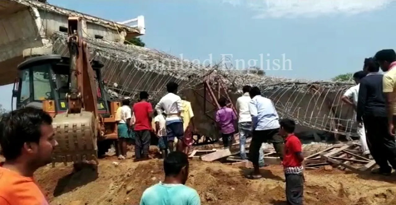  Two feared dead after under construction bridge collapses in Odisha's Balangir