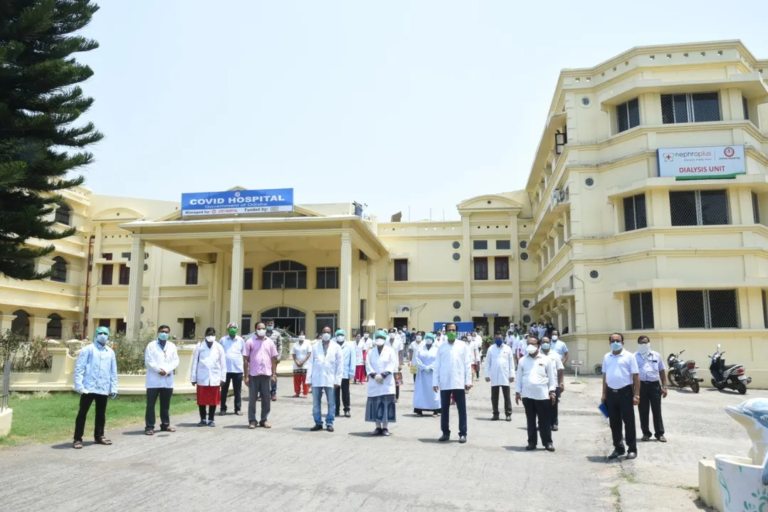  Covid Hospital comes up in Odisha's Balasore