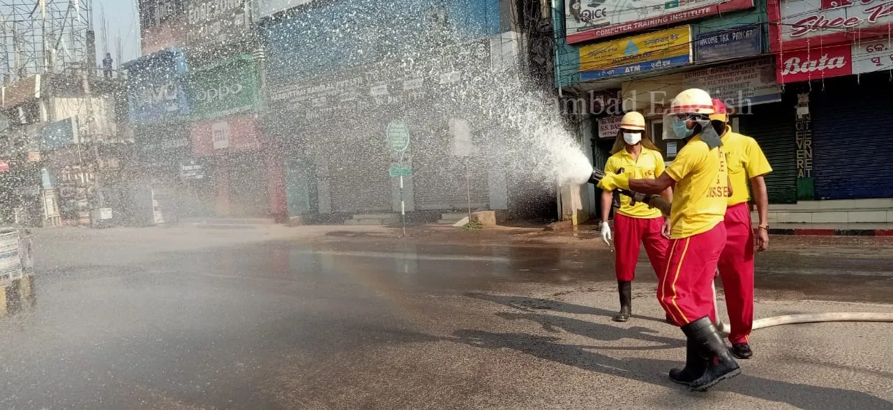  Coronavirus outbreak: After Bhubaneswar, disinfection process begins in Rourkela