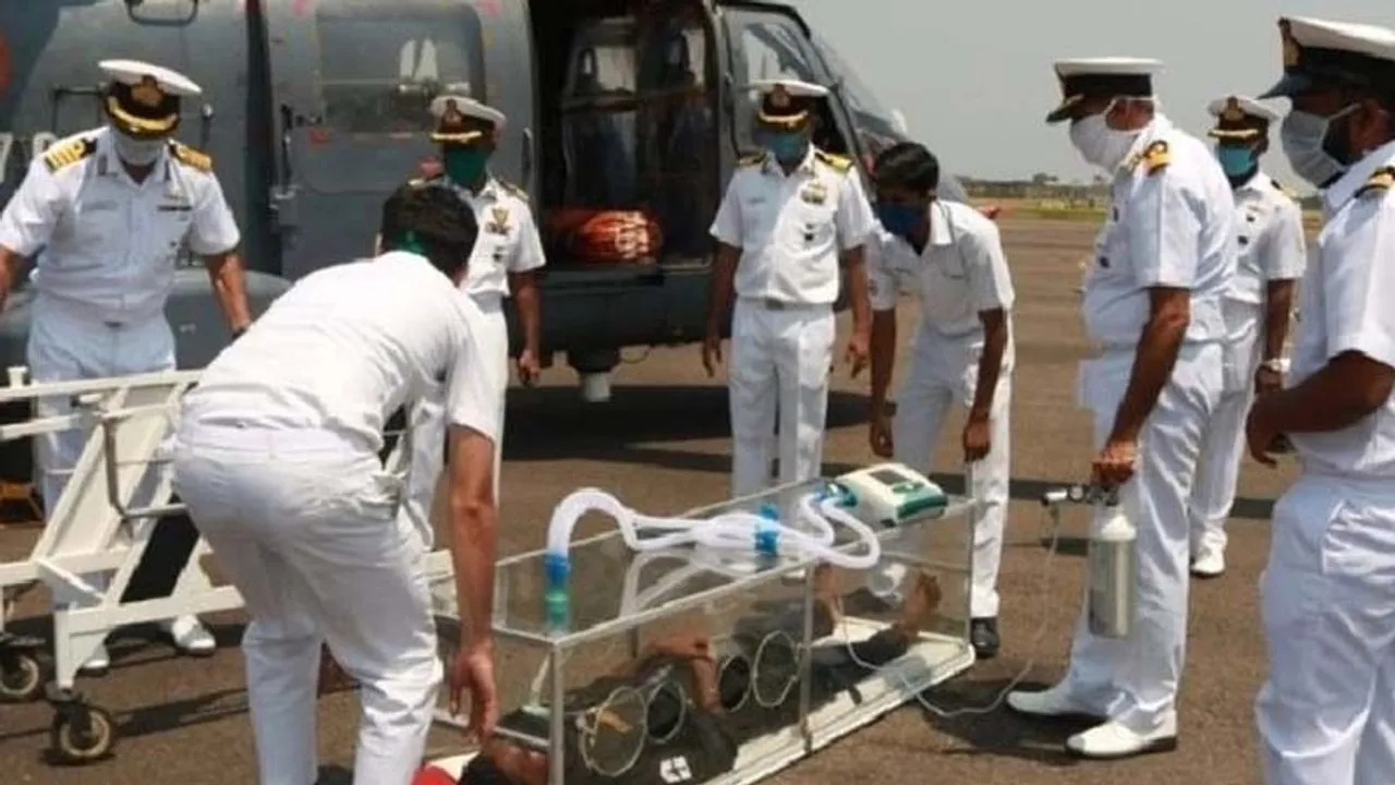  21 Indian Navy men test coronavirus positive