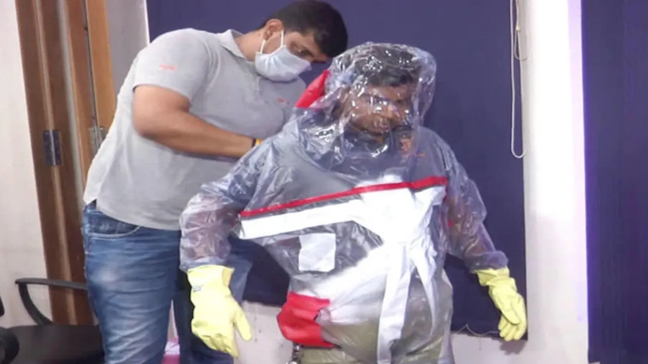  Covid-19 Crisis: Gujarat-based company develops reusable PPE kits