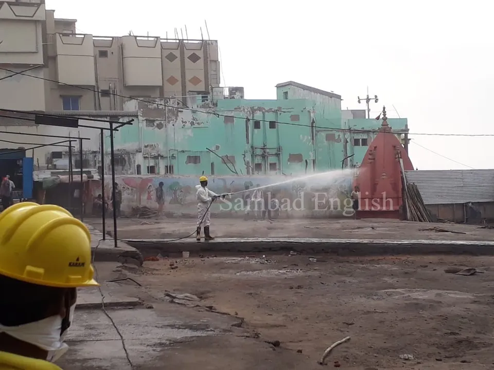  COVID-19 outbreak: Swargadwar sanitised in Odisha’s Puri