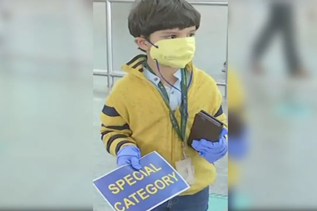  5-year-old boy flies back home alone after 2 months