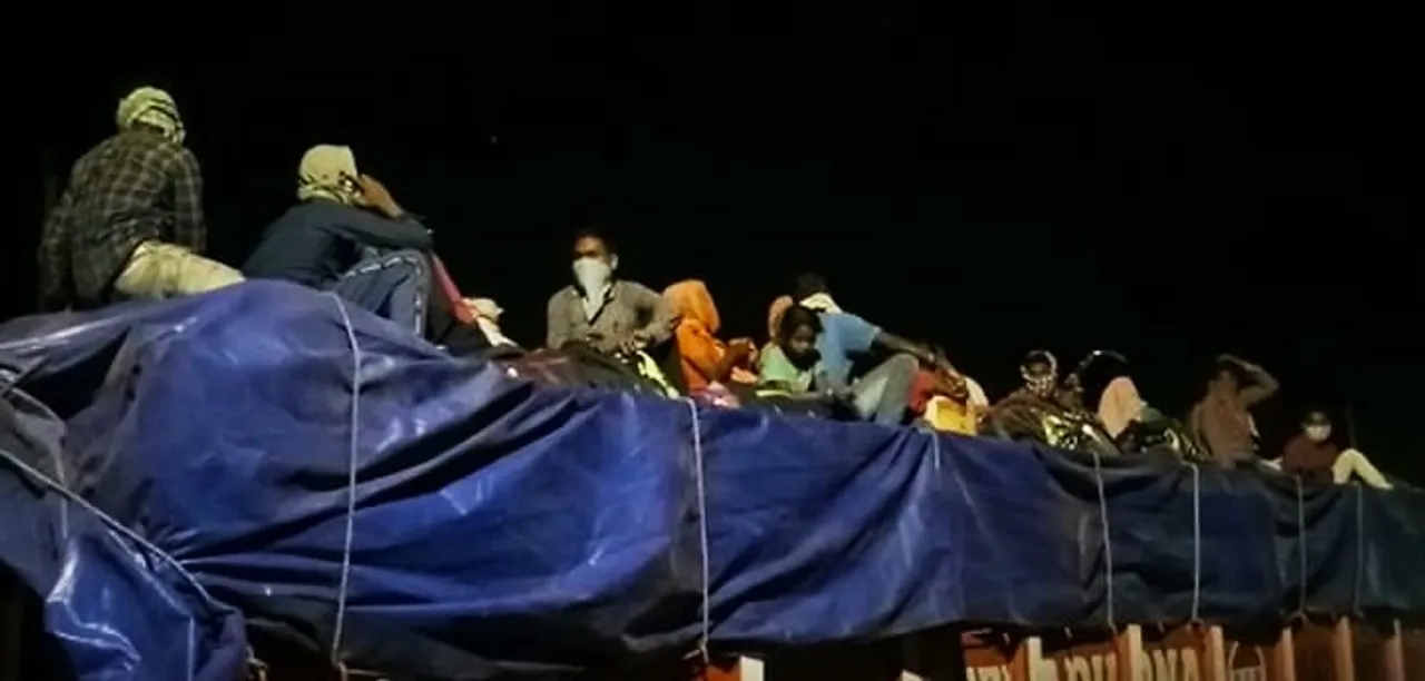  Migrants stranded in Maharashtra risk their lives to reach Odisha