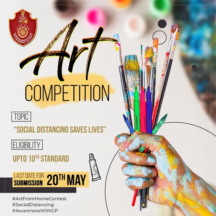  Lockdown 3.0 | Odisha police introduces art contest to engage school kids