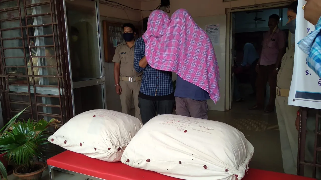  Engineering student among 2 held with huge cache of ganja in Bhubaneswar