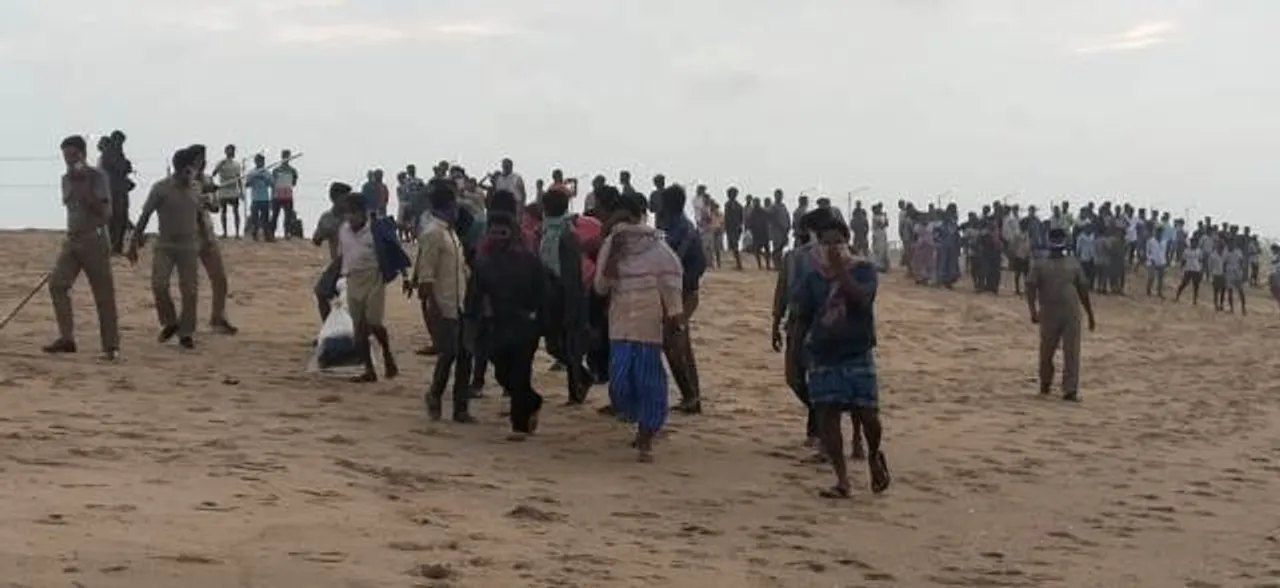  16 fishermen take sea route to reach Odisha from Vizag