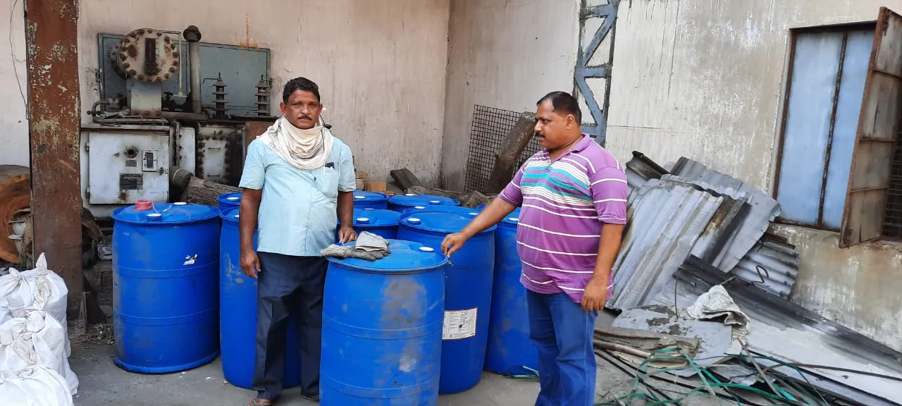  Huge volume of kerosene seized from aluminium manufacturing unit in Cuttack
