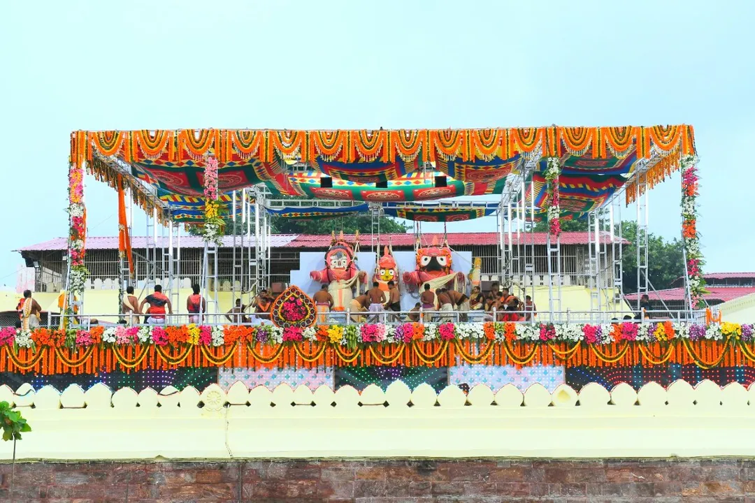  Snana Jatra of Lord Jagannath begins in Puri sans devotees