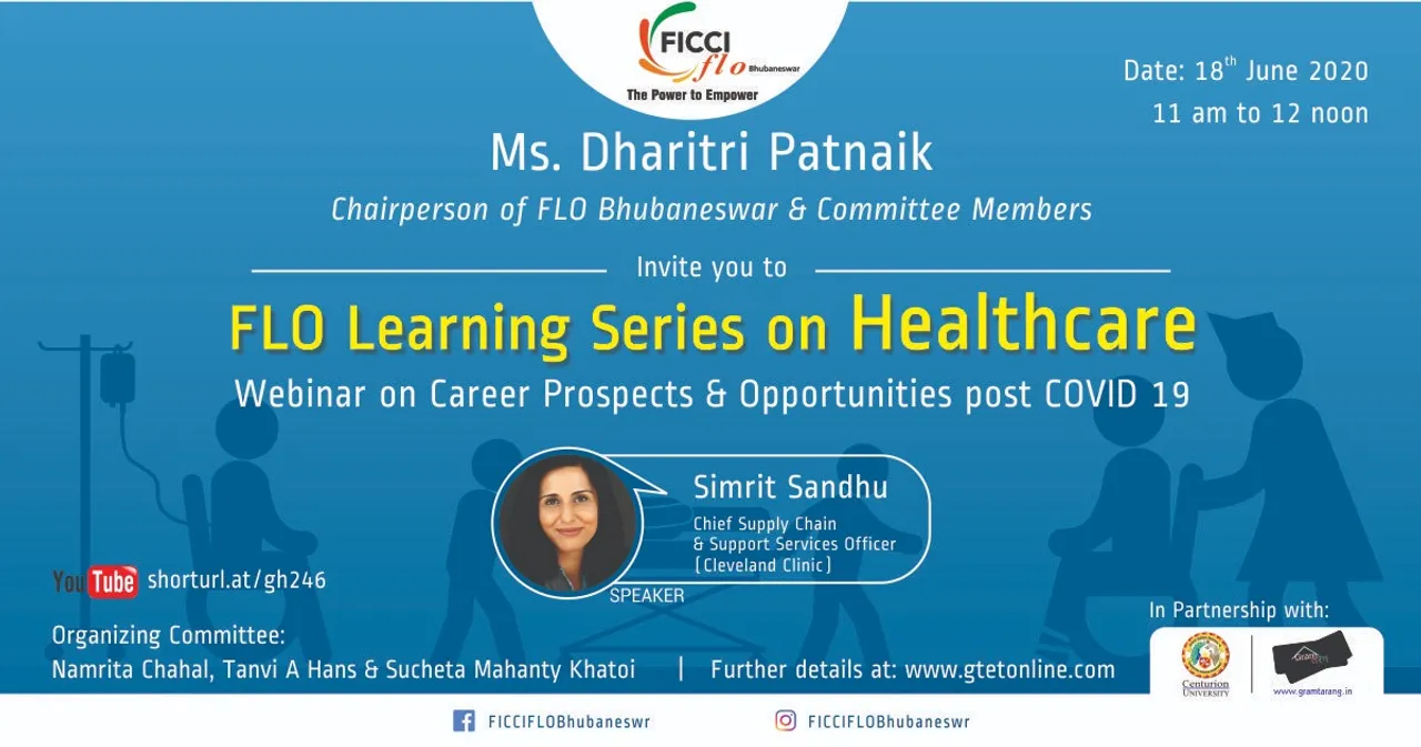  FICCI FLO Bhubaneswar organises webinars on career prospects post COVID-19