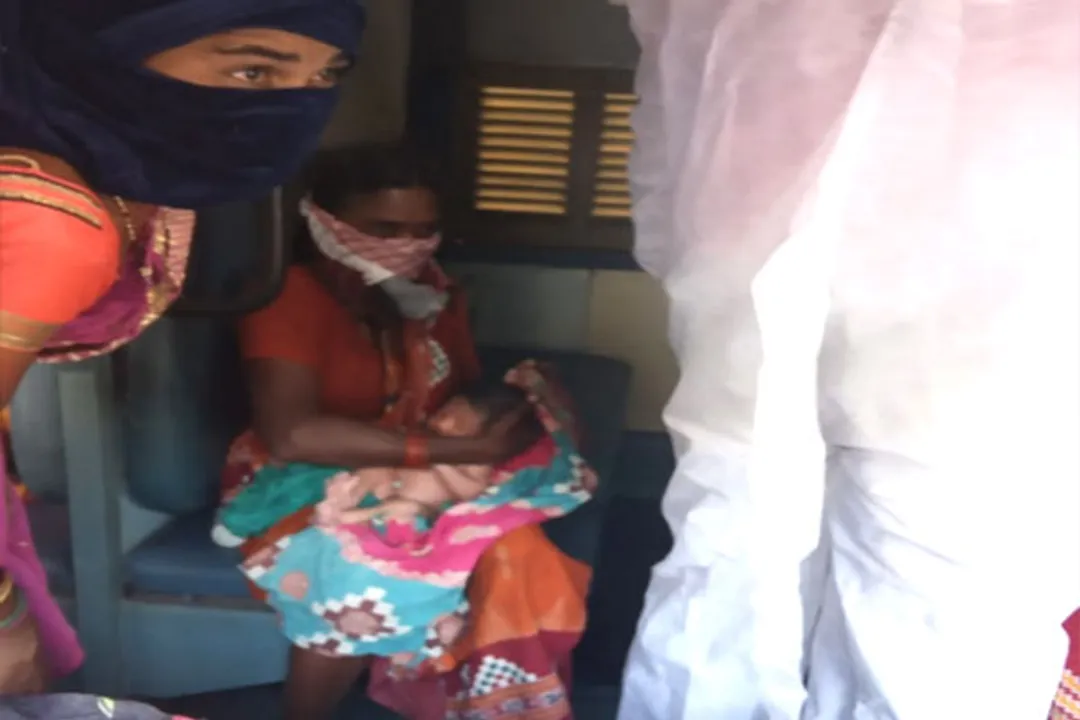  Woman delivers baby on board Shramik Special Train in Odisha