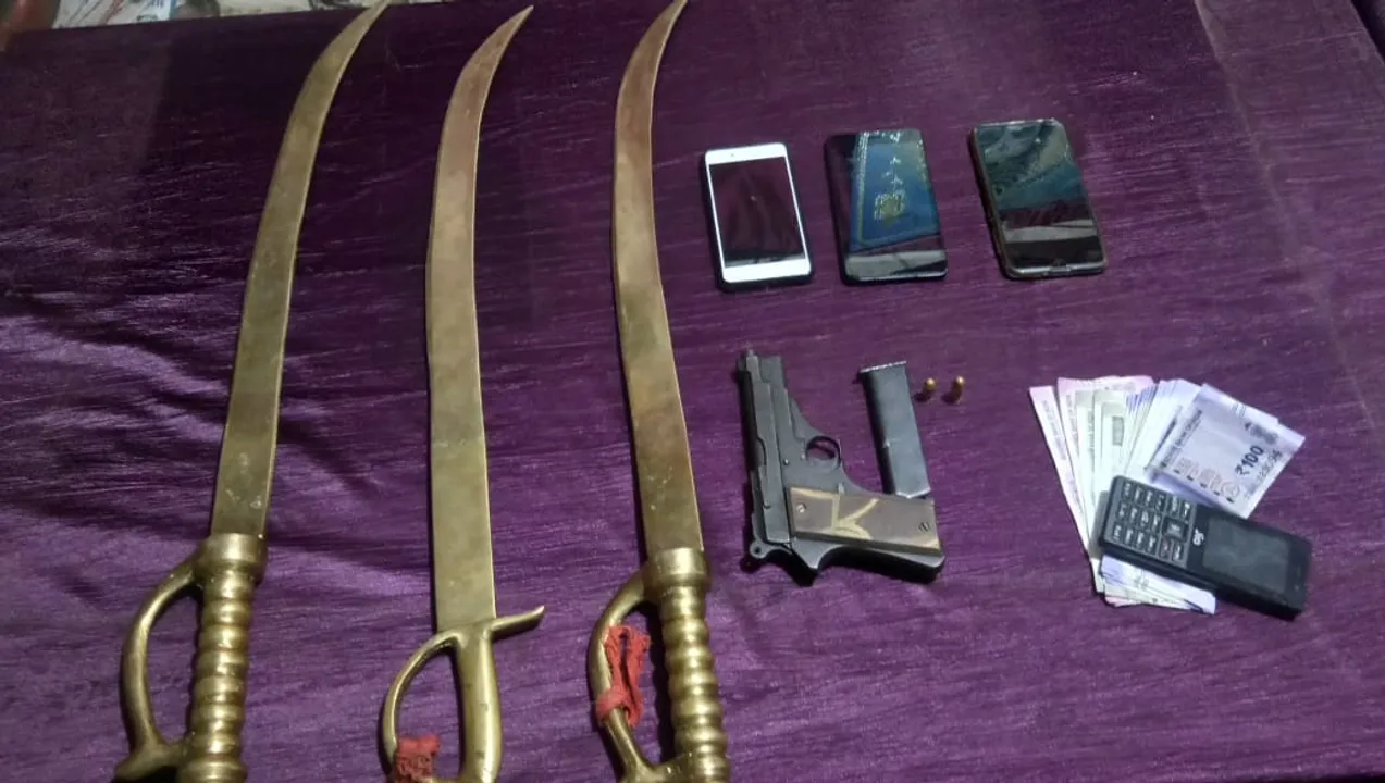  Robbery bid foiled in Odisha Capital, 5 held